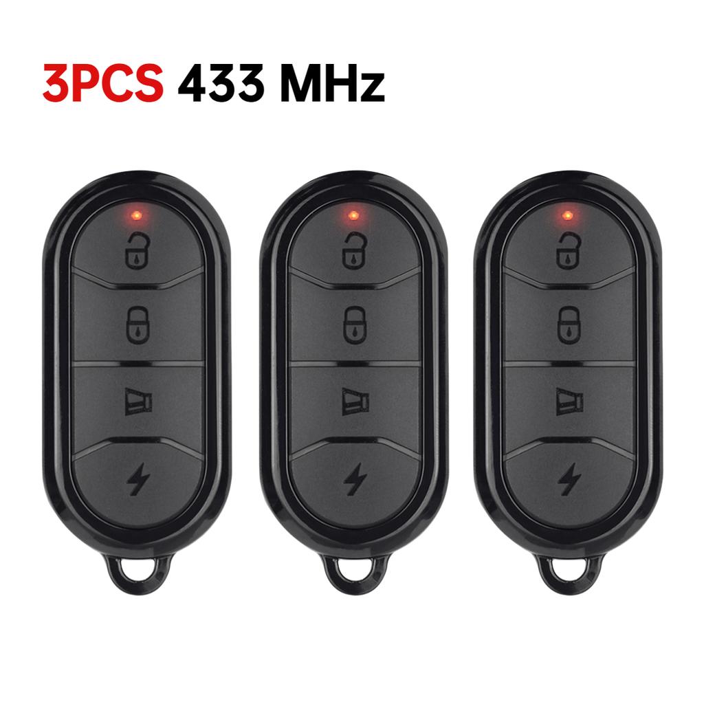 3/2/1 STÜCK 433MHz/315MHz Klon-Duplizierer Auto-Kopie Fernbedienung 4 Tasten Ersatzschlüsselanhänger Universal Garagentoröffner
