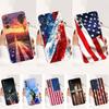 Americans Flag Great Phone Case For Samsung Ultra,FE,A30,71,51,S9,10,20,Lite, S22,23,21,PIus,Transparent, Silicone