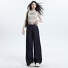 Women's Tencel Lyocell Wide-Leg Jeans: Ultra-Thin, Loose, Drape Style for Spring/Summer 2026