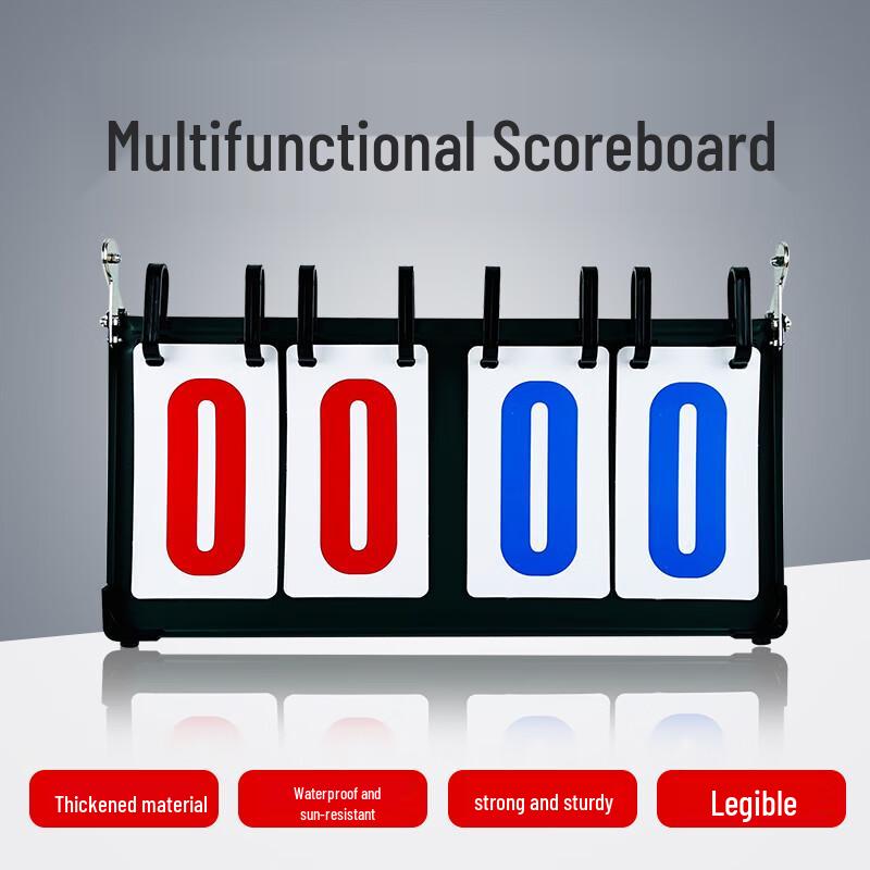 Jinling Shiyin Multi-Sport 4-Digit Flip Scoreboard