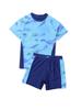 Boys' Two-Piece Summer Swimsuit - Sporty Style for Kids & Teens