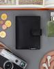 Men's Leather Wallet N4L-PDM-RON-BP-9113 Black