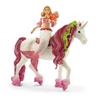 Schleich Siren Fairy On Sea Unicorn - Set of 3 Pieces - Figurines Doll Princess Sparkling and Unicorn with