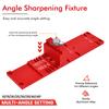 Chisel Honing Guide Kit Wood Honing Guide for Chisels and Planes Width 0.1" To 2.8" with Sharpening Angle Fixture Angle Gauge