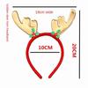Christmas Headband Decoration For Kids Adult Cute Santa Elk Xmax Hair Accessories Costume Prop Christmas Decoration 2024 Navidad