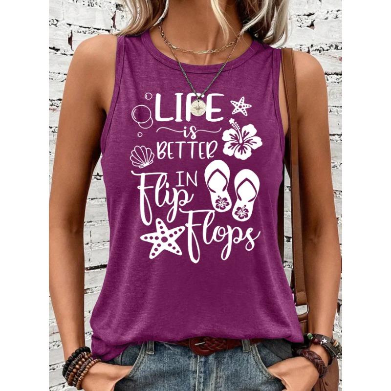 Top Vest, Sleeveless Halter Top Loose Base Vest