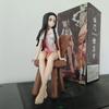 Figura Anime Demon Slayer Kamado Nezuko Action Figure Versione Inginocchiata Nezuko Kamado PVC figure Giocattolo Brinquedos