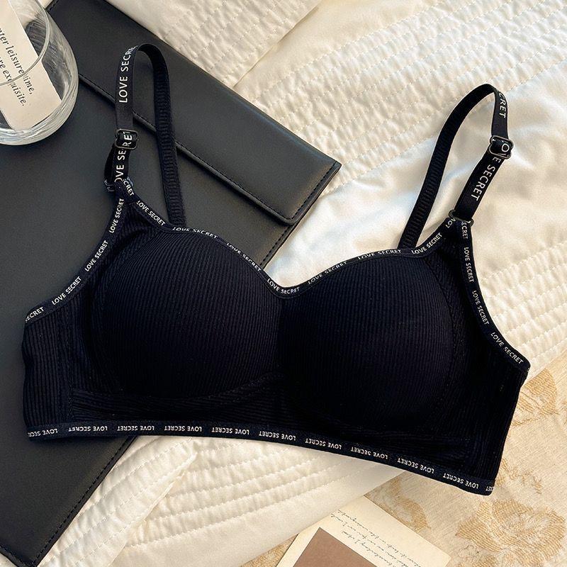 

Girls Push Up Bras Simple Underwear Soft Breathable Lingerie 34/75AB