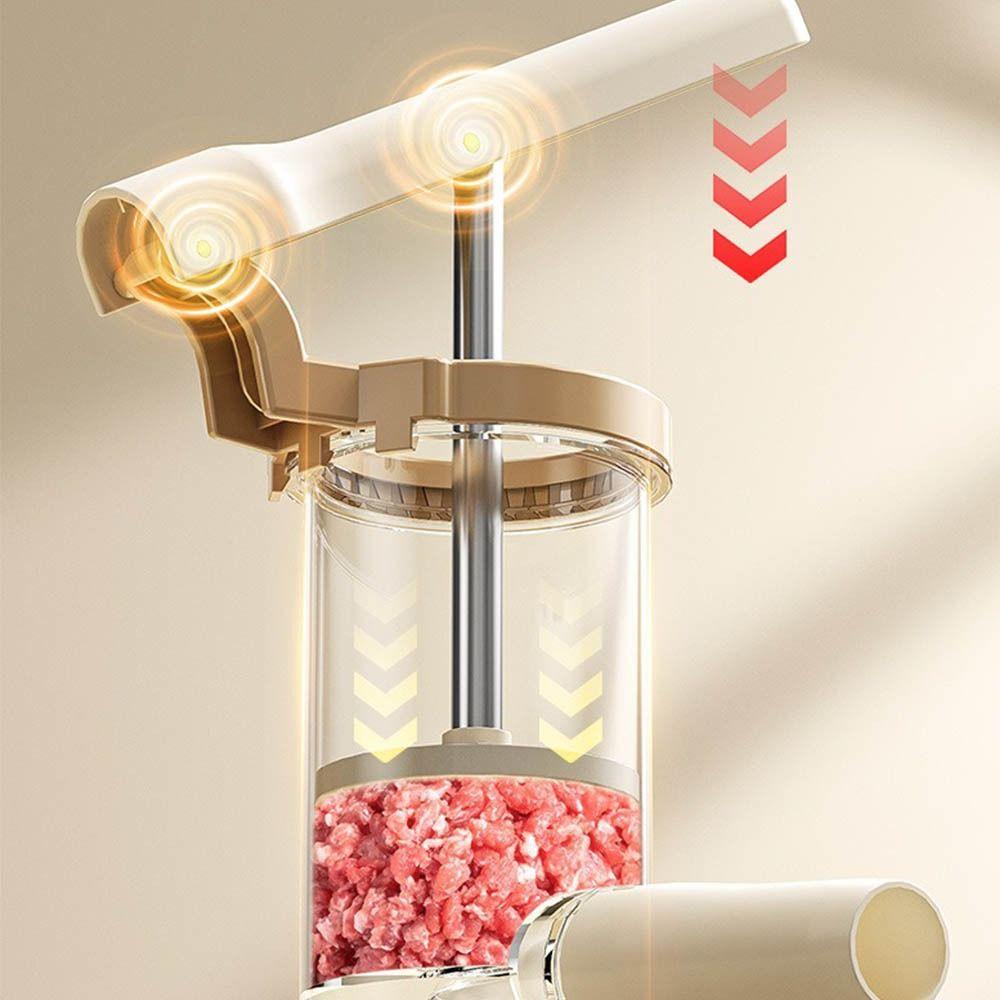 Hochleistungs-Wurstfüller Wurstmaschine Schnellfleischfüllmaschine Manuell Wurststopfer Köche