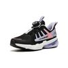 Anta Kids Shock Absorbing Durable Low Top Running Shoes Kids Sneakers Black Purple Pink 322315521-4