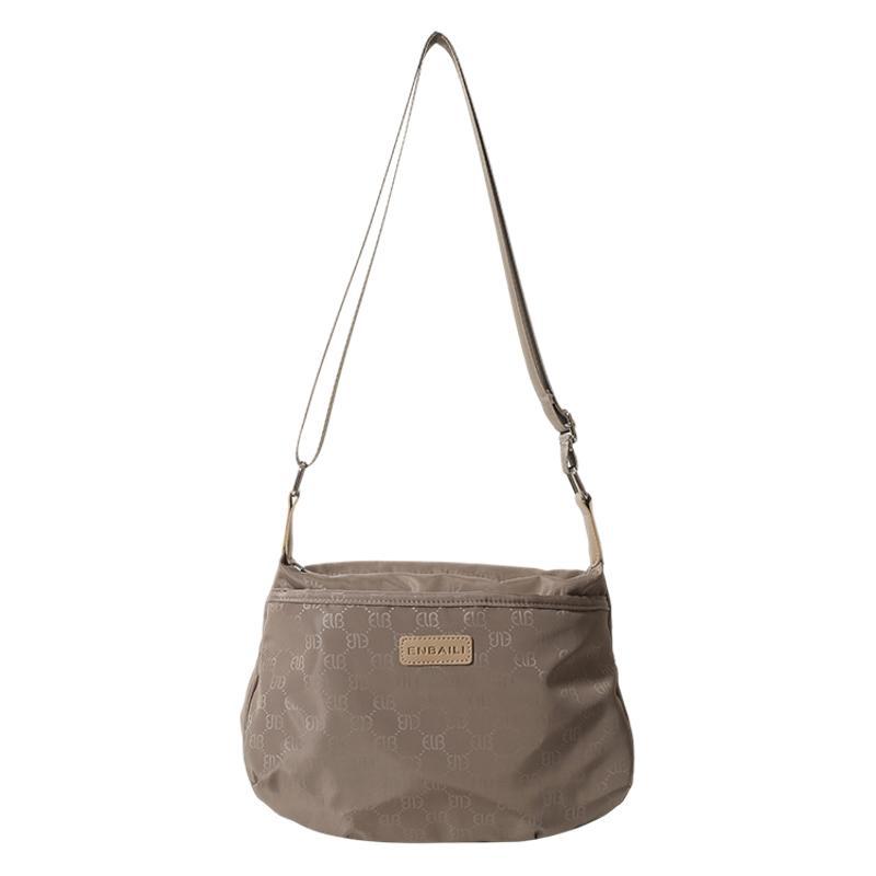 Large capacity bag women's 2025 new fashion casual broadband lightweight versatile shoulder bag fashion messenger bag