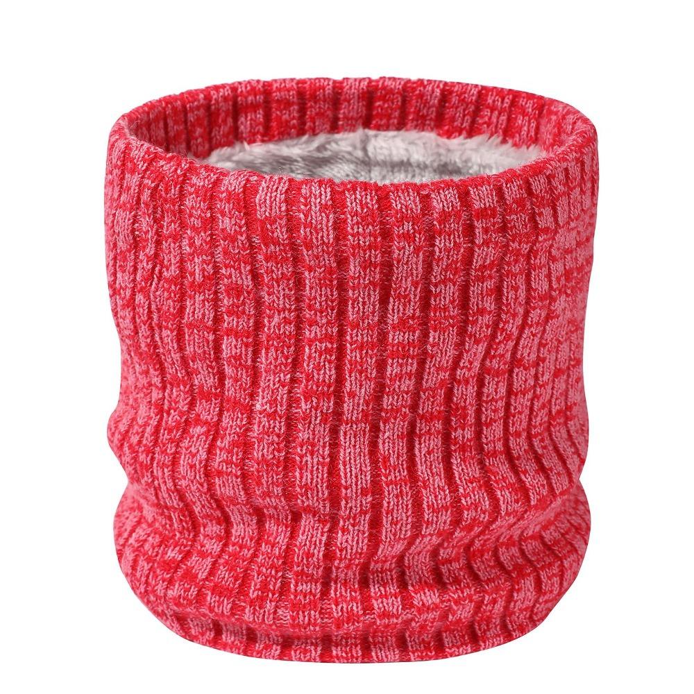 Fashion Warm Knitted Ring Scarf Coldproof Winter Thicken Knit Scarf Winter Neckerchief