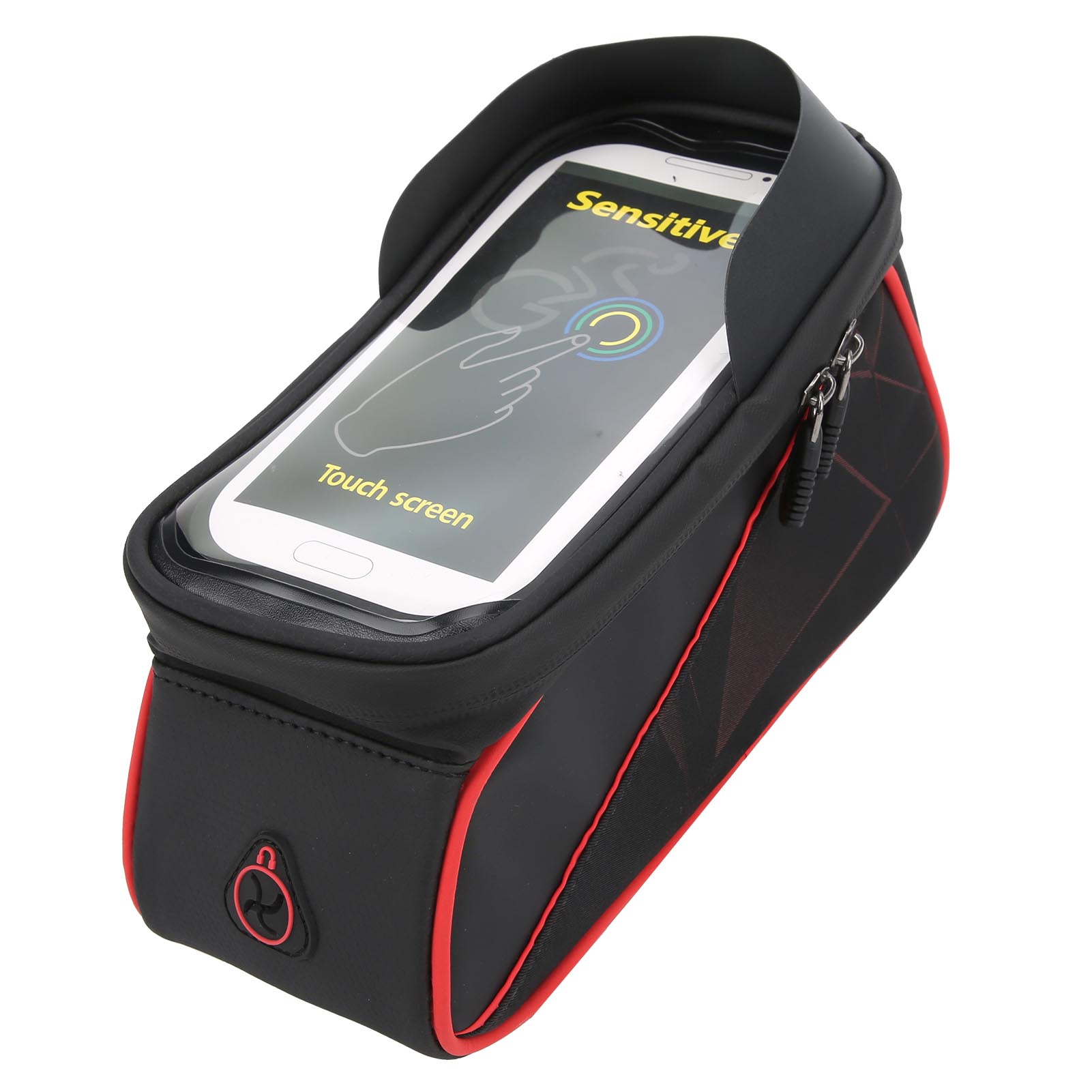 Bike Phone Front Frame Bag Bicycle Waterproof Top Tube Phone Mount Bag for Cycling