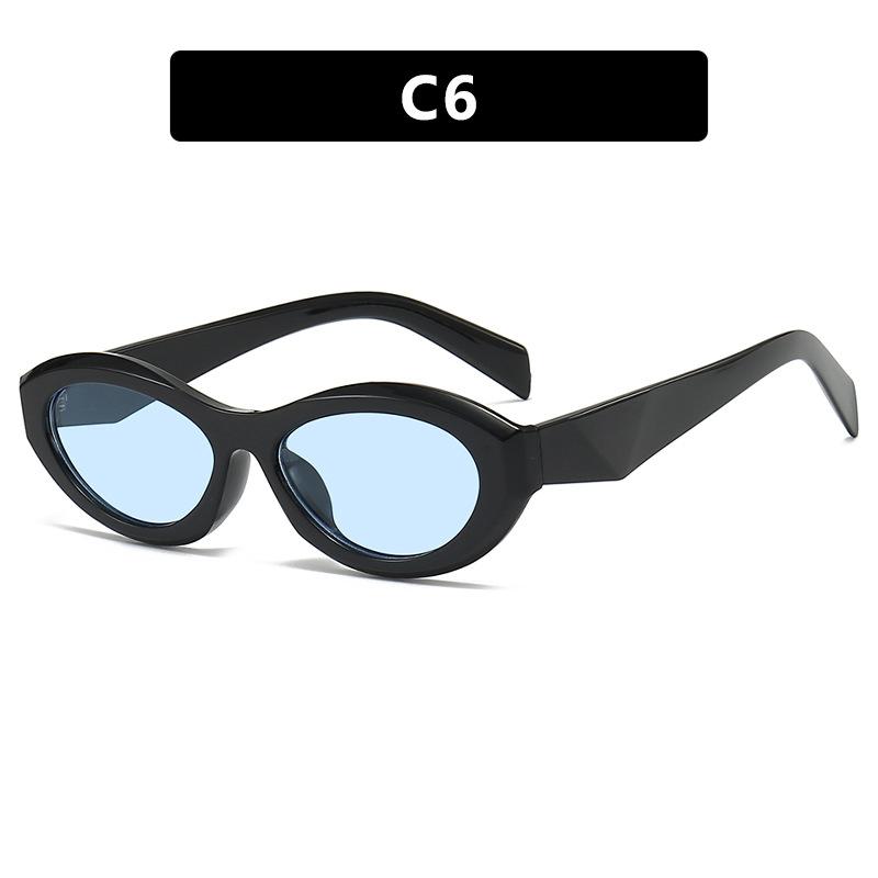 Small Frame Cat Eye Sunglasses Simple Fashion Sunglasses Trendy Concave Sunglasses