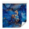 Ink Blue, Navy Blue and Burgundy Wallpaper for Living Room and Bedroom 50x1000