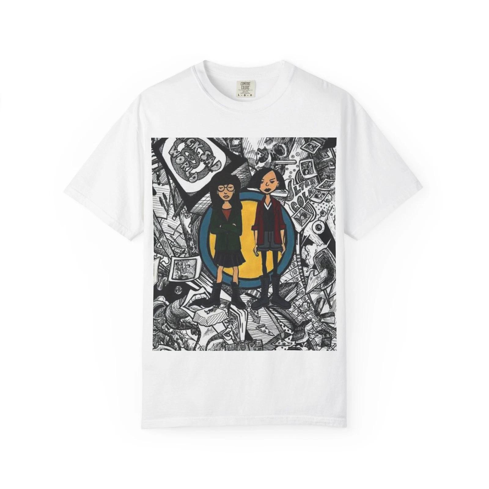 Daria Graphic Tee, Retro Graphic Tshirt, Unisex Top, 90s Nostalgia Tee S