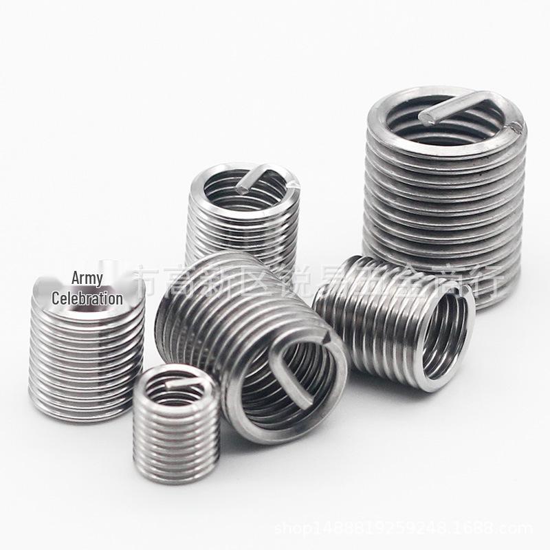 Stainless Steel Thread Repair Insert, Internal & External, M3-M12, Female Spring.