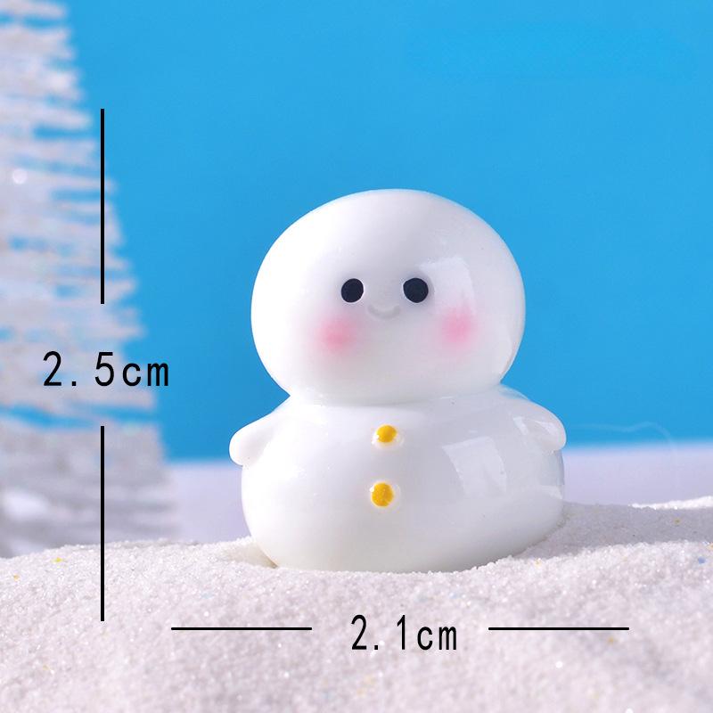 Decorative Items Decorative Items Christmas GiftsChubby SnowmenResin Handicraft Accessories