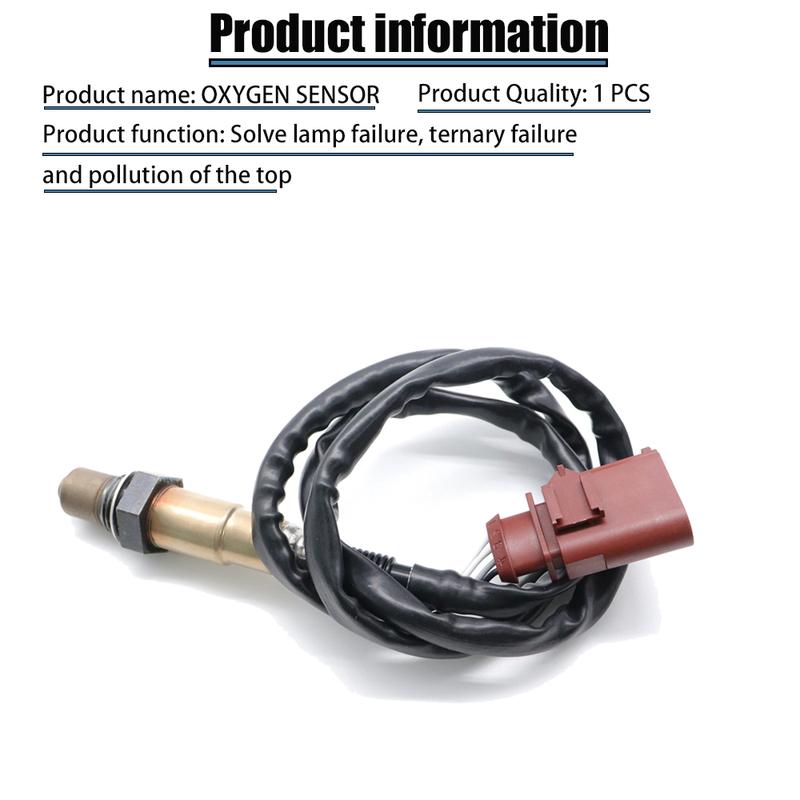 New Downstream Oxygen O2 Sensor For VW Beetle CC Passat Touareg Eos Golf Jetta 2.5L 2005-2014 A3 A4 TT Quattro R8 06J906262C