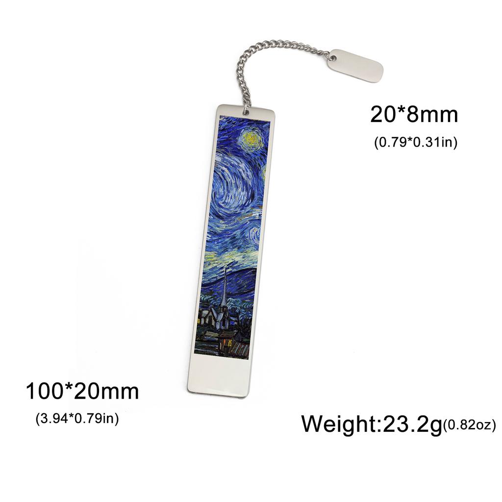 Exquisite Flower Star Sky Metal Bookmark Stainless Steel Jesus Bookmark Reading Accessory Study Stationery Valentine's Day Gifts