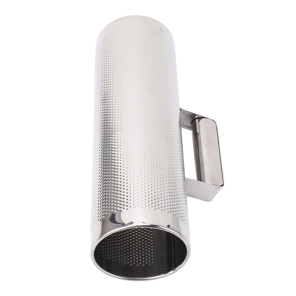 Guiro Instrument 32x10cm Stainless Steel Latin Percussion Instrument Metal Guiro Shaker with Scraper