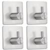 Set of Loft Wall Hangers Silver for Clothes In the Hallway