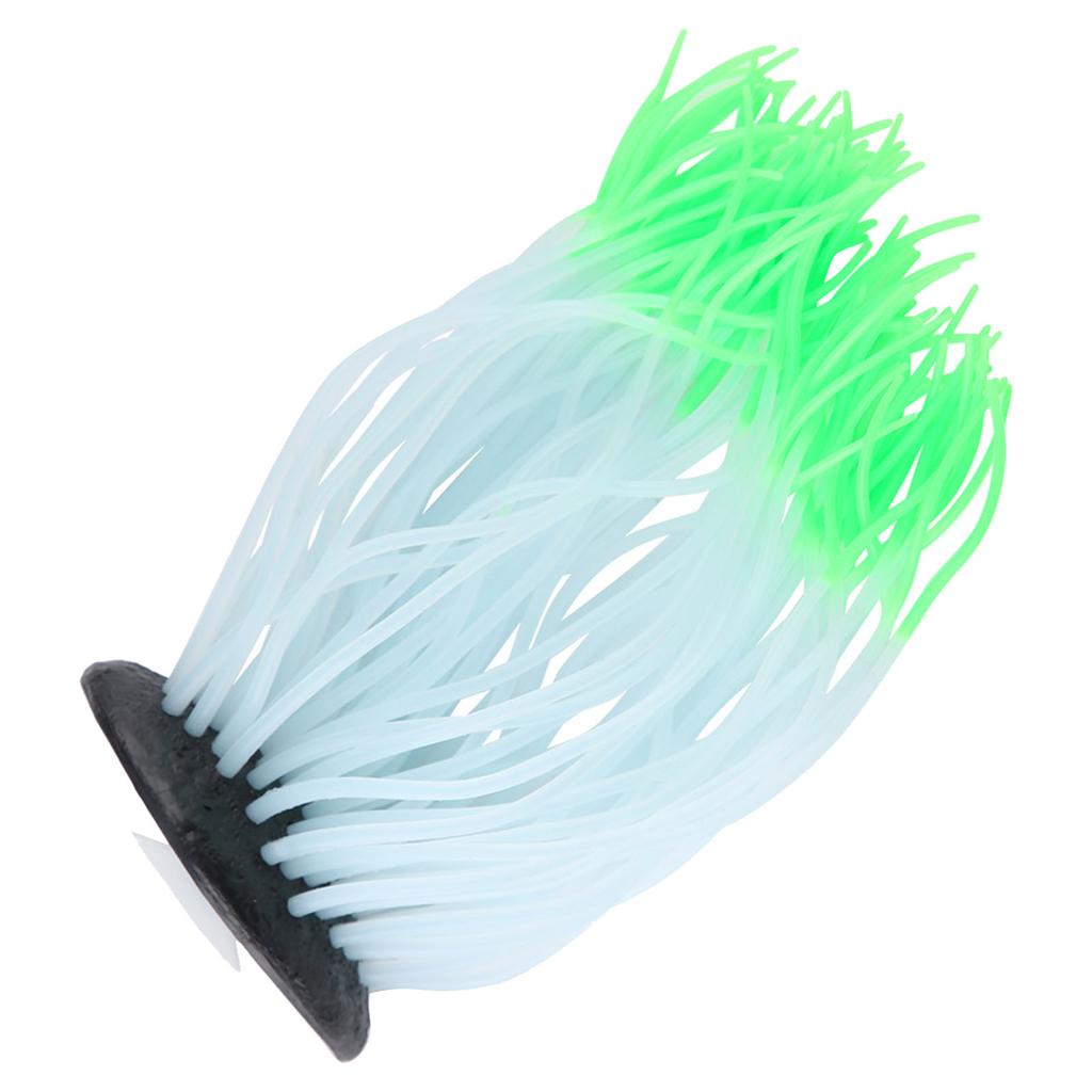 Simulation Artificial Silicone Sea Anemone Coral Ornament for Aquarium Fish Tank Decor