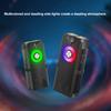 Magnetic EDC Flashlight Aluminum Alloy Keychain Light with USB-C Charging Adjustable Brightness Mini Clip-on Flashlight for Outdoor Emergency
