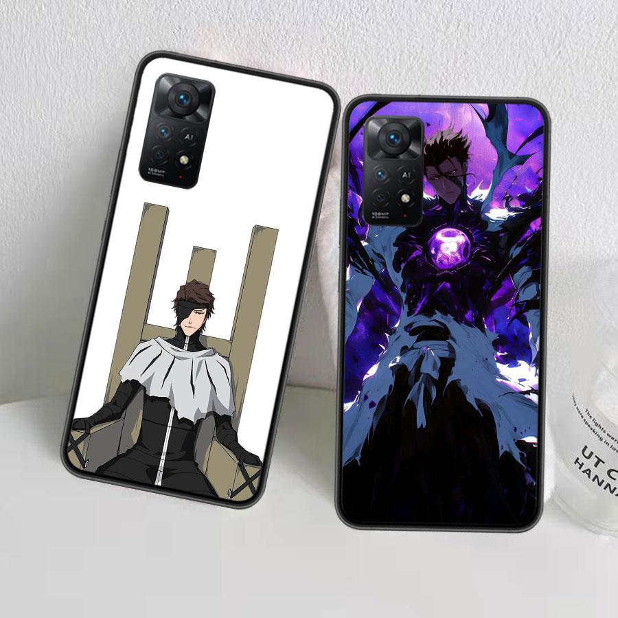 Bleach Aizen Sousuke Phone Case For Xiaomi Redmi Note 12 Plus 12S 11 11T Pro 5G 11E 11S 4G 10 10S 9 9S 9T 8 8T 7 Cover Shell Coq