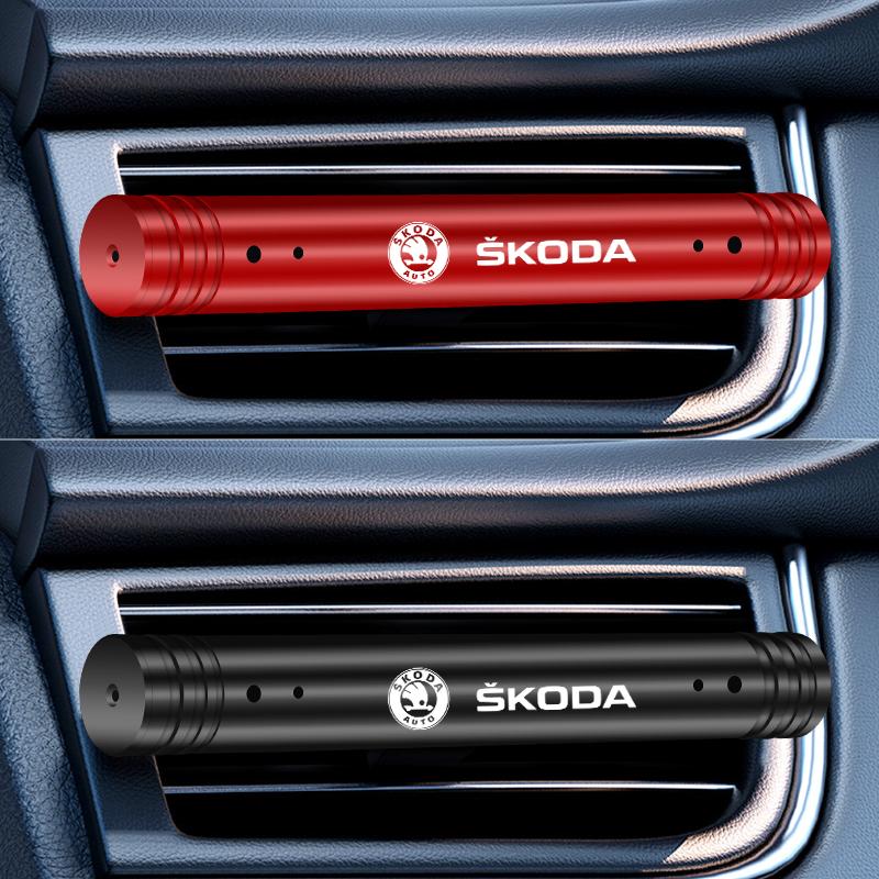 AEFF3 Car Aromatherapy, Fresh Air decoration,Car Valve Core For Skoda KAROQ FABIA YETI Octavia SUPERB RAPID
