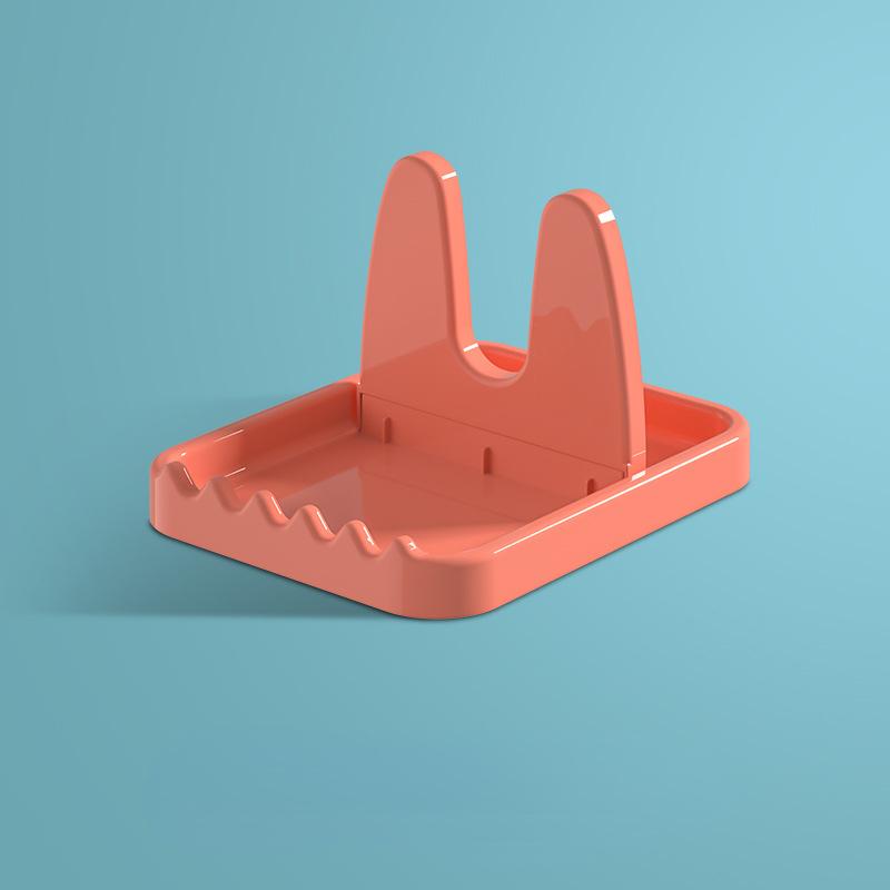 Storage Holder Spoon Rest Pot Lid Holder Removable Pot Cover Holder Utensil Rest Organizer Storage Kitchen Tool