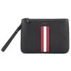 Classic Red And White Striped Leather Clutch Men Clutch Black BEX-MD-MY-106