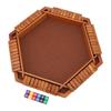 Holz Brettspiel Mathe Box Würfelspiel Spieler Schließen Familie Tisch Brett Würfelspiel für 1-6 Spieler