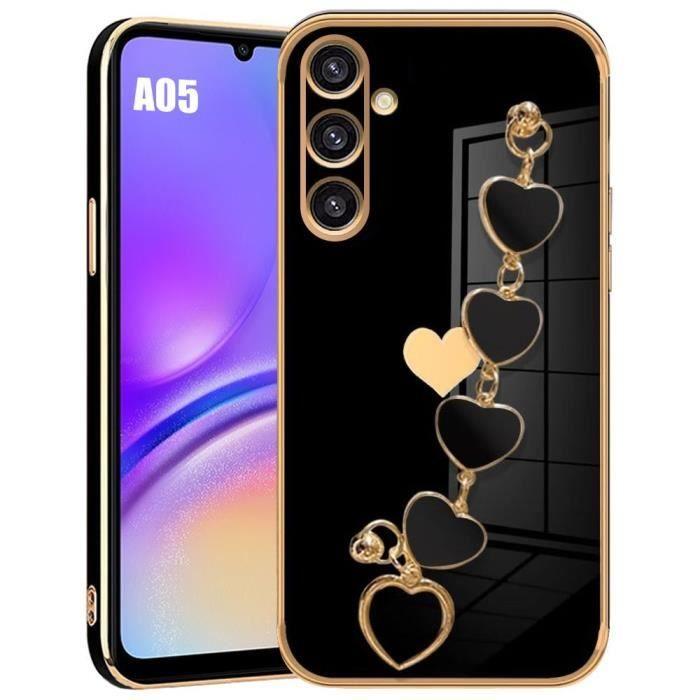 Coque - Samsung - Galaxy A05 - Silicone - Antichoc - Bracelet Élégant