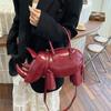 Cute Toy Doll Bag Big Elephant Cartoon Crossbody Phone Bag Lady Girls Padded Space Cotton Handbag And Purse Female Shoulder Bag