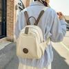 Spring Outing Women's Lightweight Multifunctional Backpack - Large Capacity, Double Shoulder, Casual Mommy Bag