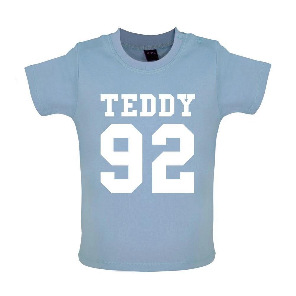 

Teddy 92 - Baby Kids Boys Girls Unisex T-Shirt / Babygrow - Singer Lyrics Fan Tour Love Concert Gig 150