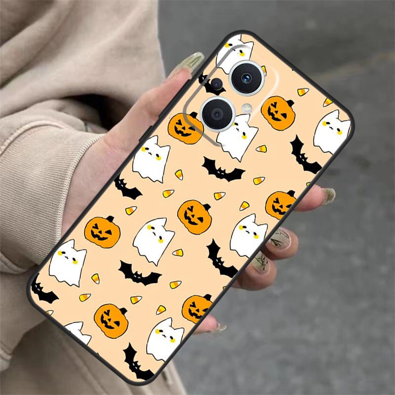 Halloween Pumpkins Case For OPPO Reno 4Z 5Z 8T 10 11 Pro 11F 7 8 5 6 Lite OPPO Find X6 X5 Pro X2 X3 Neo Cover