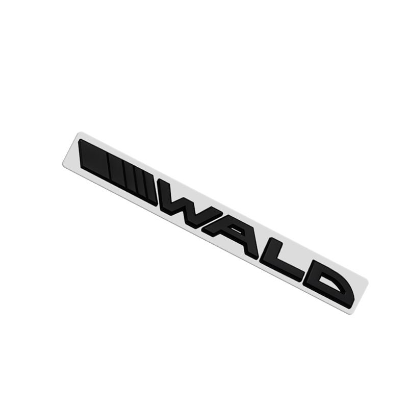 

Metal Emblem Car Sticker WALD Badge Decal Body Trunk Decor for Mercedes Benz AMG w212 w213 W205 W201 W124 w211 GLA CLA GLC GLE