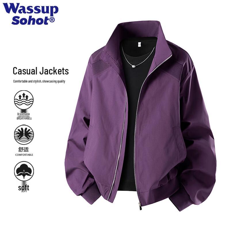 

Wassup Sohot Мужская повседневная трендовая одежда 2XL