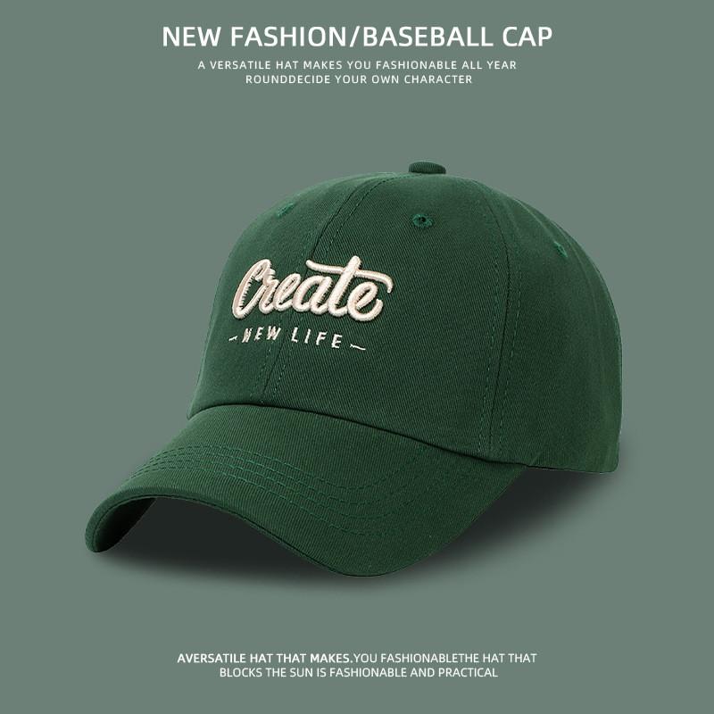 Streetwear Baseball Cap With Adjustable Cotton Sunshade For Men Women Summer