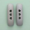 10Pcs Pot Earmuff Insulated Pan Handle Cover Thermal Insulation Protection Anti-Scalding Pot Handle Sleeve Non-Slip Grip Heart-Shaped Hollow Kitchen