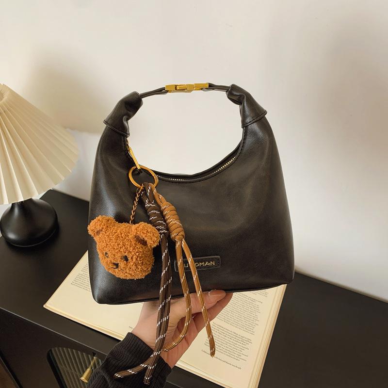 High-end Niche Bag Women's Versatile New Retro Fashion Messenger Bag Women's Portable Dumpling Bag