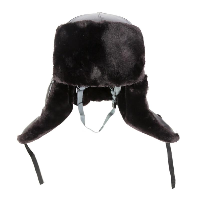 Зимний теплый защитный шлем из овчины 1
