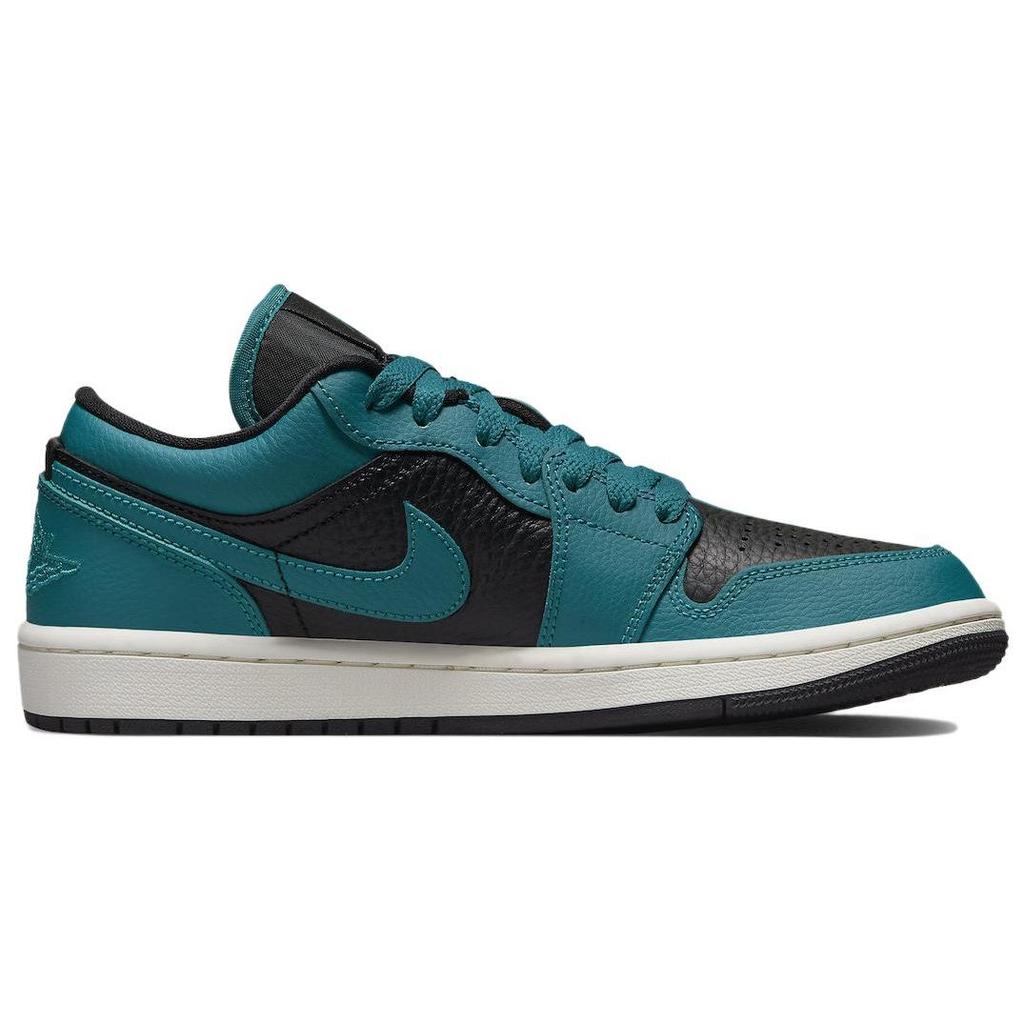 Air Jordan 1 Low SE Split - Bright Spruce Women Sneakers Green Black White DR0502-300