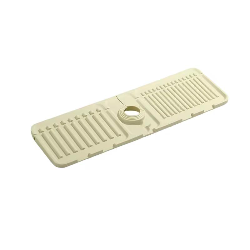 

Органайзер от брызг для смесителя и коврик для сушки, силиконовый коврик для сушки для раковины 39x11.5cm&1pc