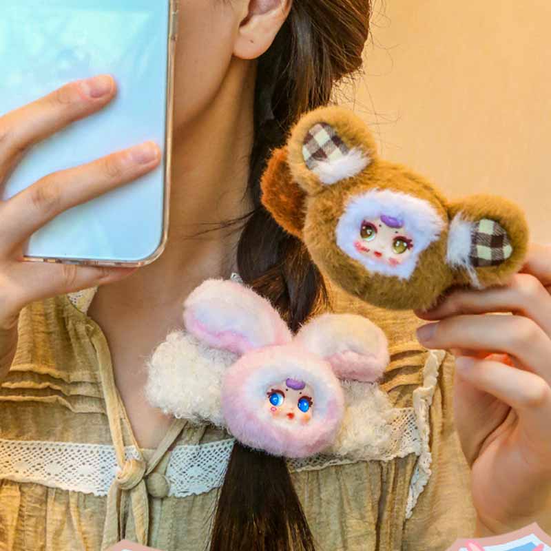 Bomboane Lapte Mm Clamă Păr Drăguță Bebeluș Cutie Oarbă Stil Animale Drăguțe Articol Unic Modă Accesorii Păr Cutie Misterioasă Cadouri Surpriză