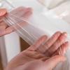 10/20/50PCS Disposable Tablecloths Transparent Tablecloths Waterproof Restaurant Party Catering Family Birthday Wedding Supplies
