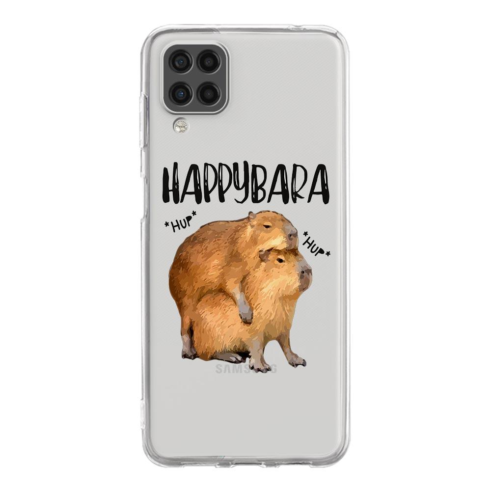 Cute Cartoon Capybara Phone Case For Samsung Galaxy A13 A33 A73 A53 A23 A51 A71 A21S A12 A11 A31 A41 A03S A22 A52 A32 5G Cover