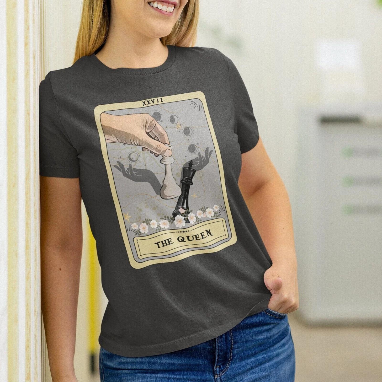 The Queen Tarot Card Shirt 4XL